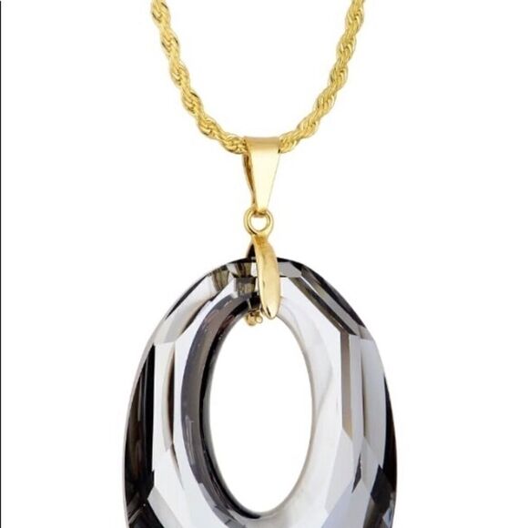 Swarovski authentic Crystals Gold plated rhodium - Picture 5 of 9